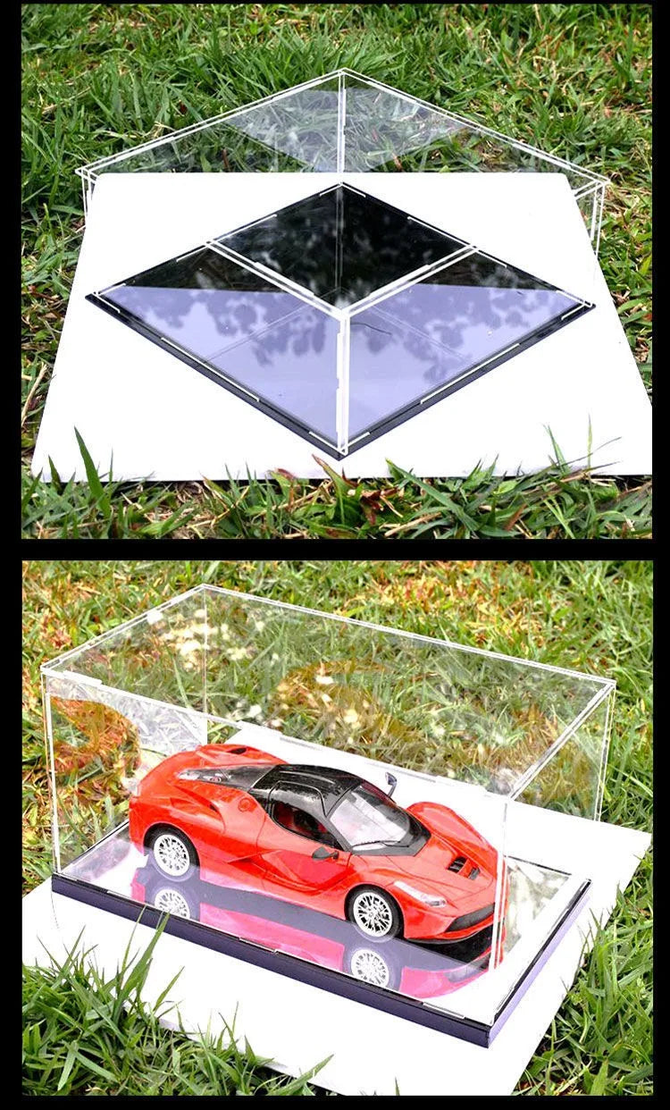 Multi SizeTransparent Acrylic Display Box Model Display Cabinet Dustproof Doll Figure Blind Box Protection Storage Rack Showcase