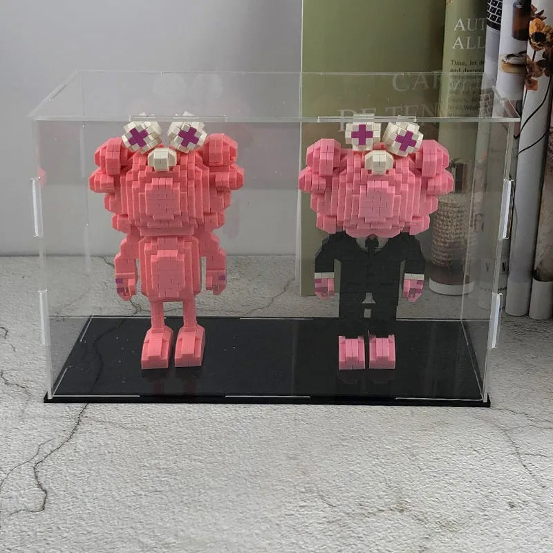 Multi SizeTransparent Acrylic Display Box Model Display Cabinet Dustproof Doll Figure Blind Box Protection Storage Rack Showcase