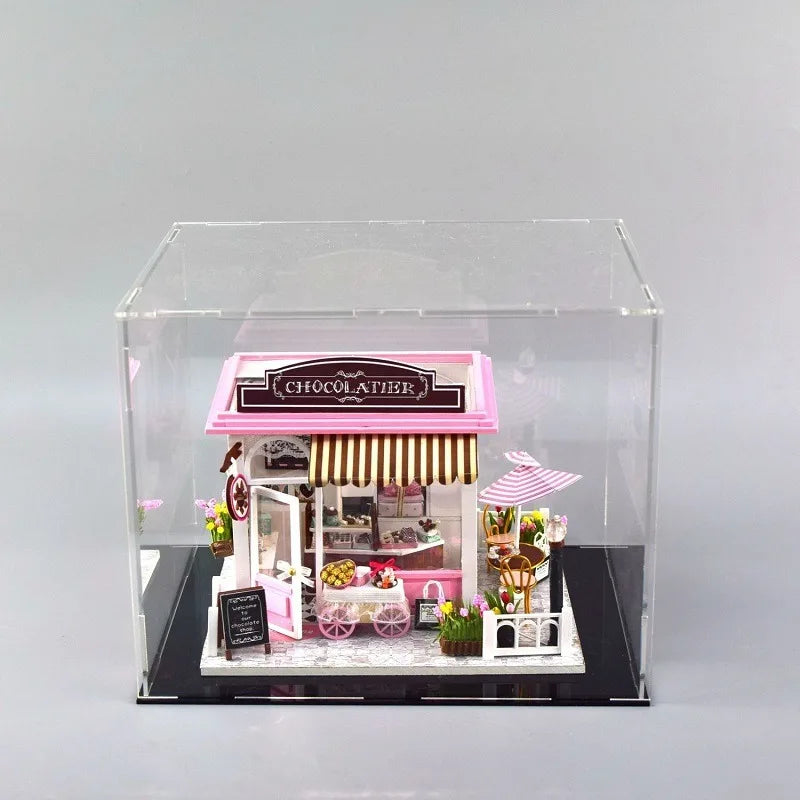 Multi SizeTransparent Acrylic Display Box Model Display Cabinet Dustproof Doll Figure Blind Box Protection Storage Rack Showcase