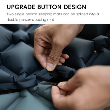 TARKA Inflatable Camping Mats Air Mattress With Pillow Outdoor Tourist Sleeping Pad Self-Inflating Mattress For Hiking Climbing