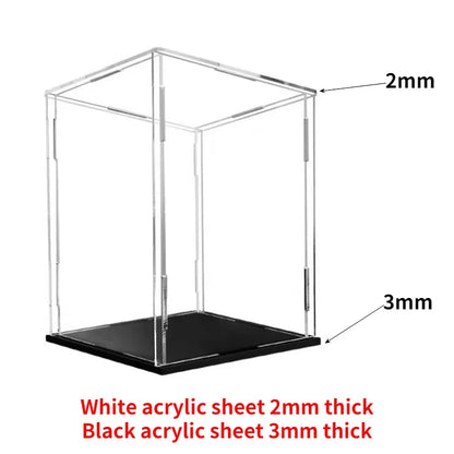 Multi SizeTransparent Acrylic Display Box Model Display Cabinet Dustproof Doll Figure Blind Box Protection Storage Rack Showcase