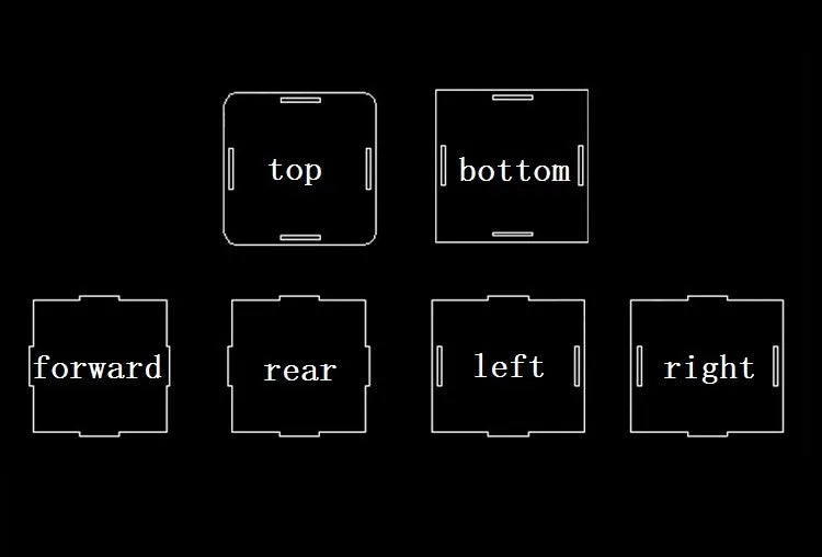 Multi SizeTransparent Acrylic Display Box Model Display Cabinet Dustproof Doll Figure Blind Box Protection Storage Rack Showcase